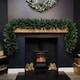 image 2 of 2.7m (9ft) x 38cm Premier Luxury Extra Bushy Plain Green Christmas Garland