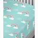 image 1 of Bedlam Rainbow Unicorn Fitted Bed Sheet Multi