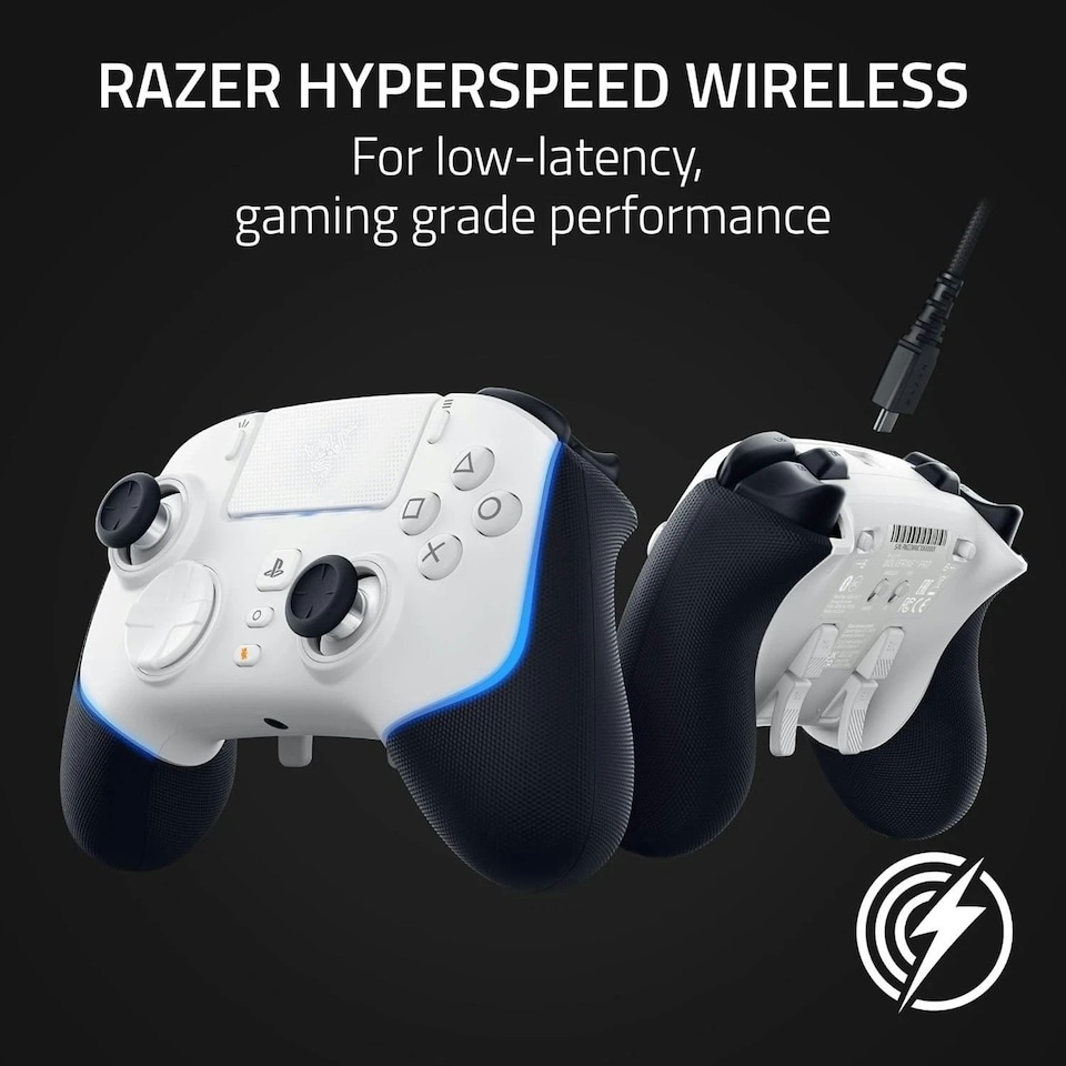 image 1 of Razer Wolverine 2 Pro White Wireless Controller PlayStation 5