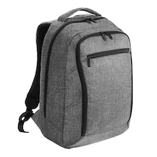 Quadra Executive Digital Backpack / Rucksack - Grey Marl - One Size