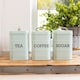 image 4 of KitchenCraft Tea Tin Blue Metal