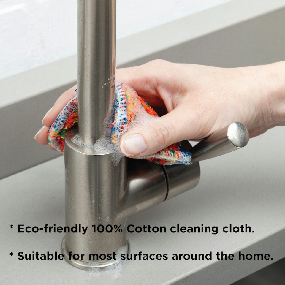 image 1 of Kilo Mini Super Scrubby, Eco Scouring Cloth Multi | Set of 4 | One size