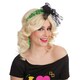 image 2 of Bristol Novelty Unisex Adults 80s Lace Headband - Green - One Size Green | One Size