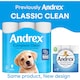 image 4 of Andrex Toilet Rolls Classic Clean Fragrance-Free 2 Ply Toilet Paper, 36 Rolls | White | 2 Pack | 2