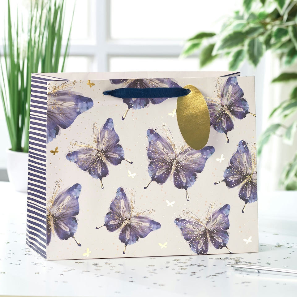 image 1 of Indigo Blush Large Gift Bag - Pack of 3