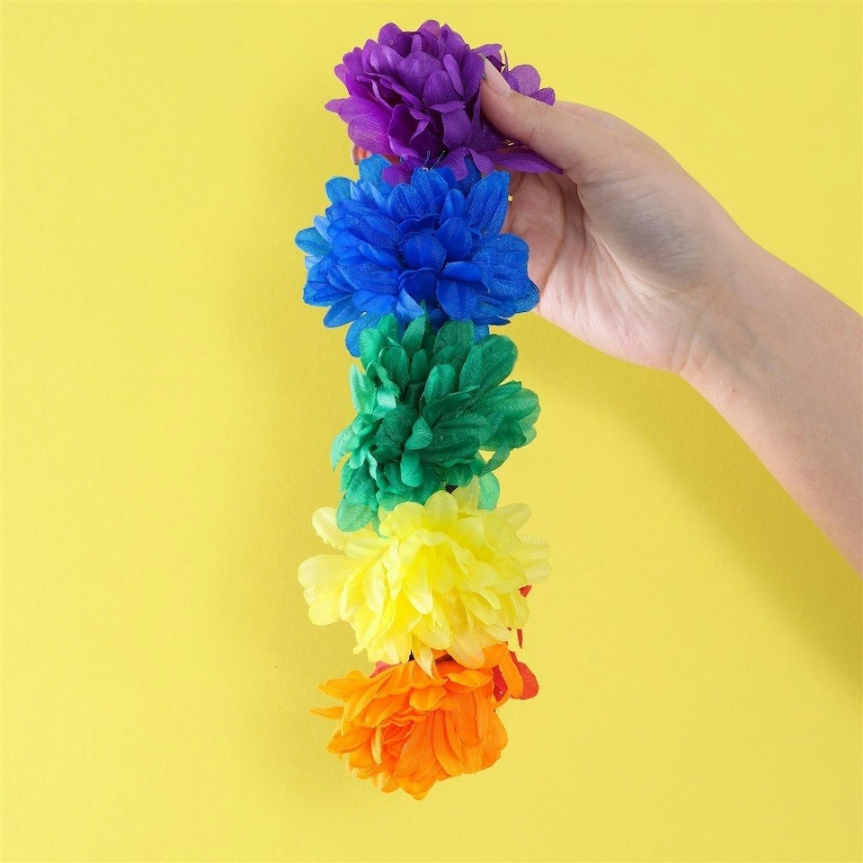 image 1 of Pack of 3 Rainbow Headband Multi | One Size