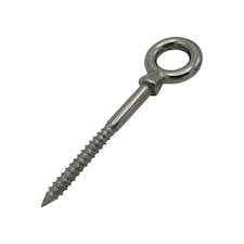 Wood Screw Eye Bolt Stainless Steel 5MM (50MM Shank Eyebolt Marine Rope Cable 316)