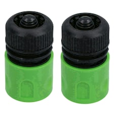 1/2" Quick Release Garden Hose Female Pipe Adapter With Stop Lock Fitting 2 Pack