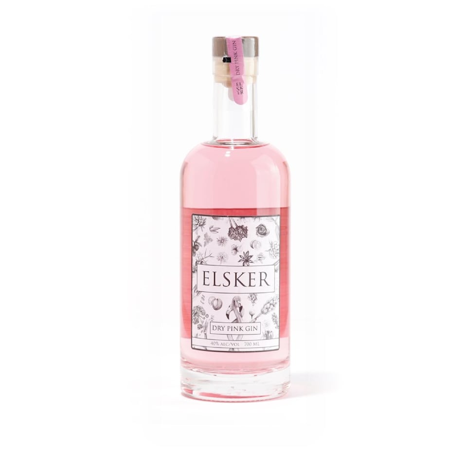 image 1 of Elsker Dry Pink Gin