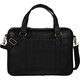 image 3 of Avenue Oxford 15.6in Laptop Slim Briefcase - Solid Black - 39 x 5 x 30cm Black