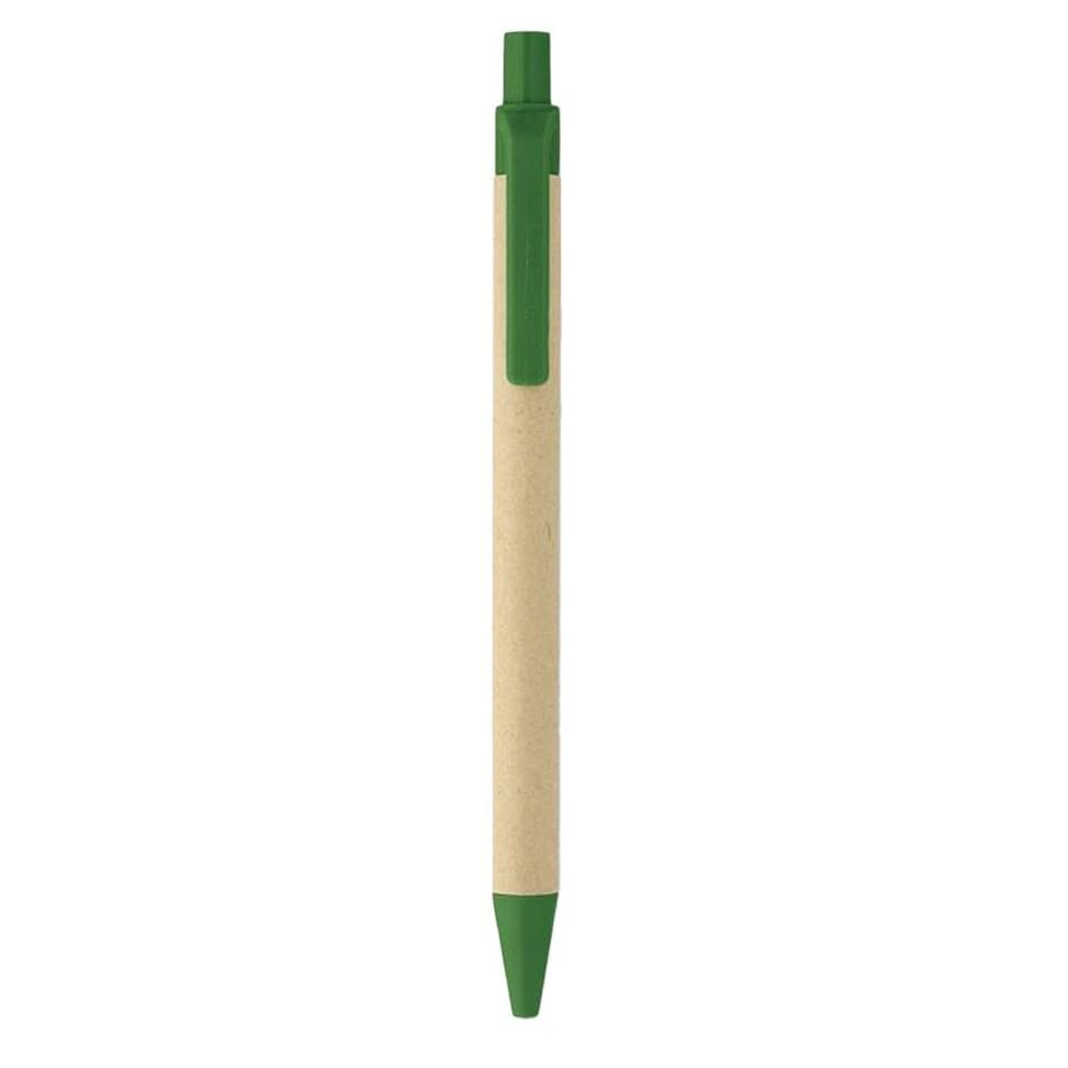 image 1 of MidOcean Cartoon Paper Ballpoint Pen - Lime - One Size
