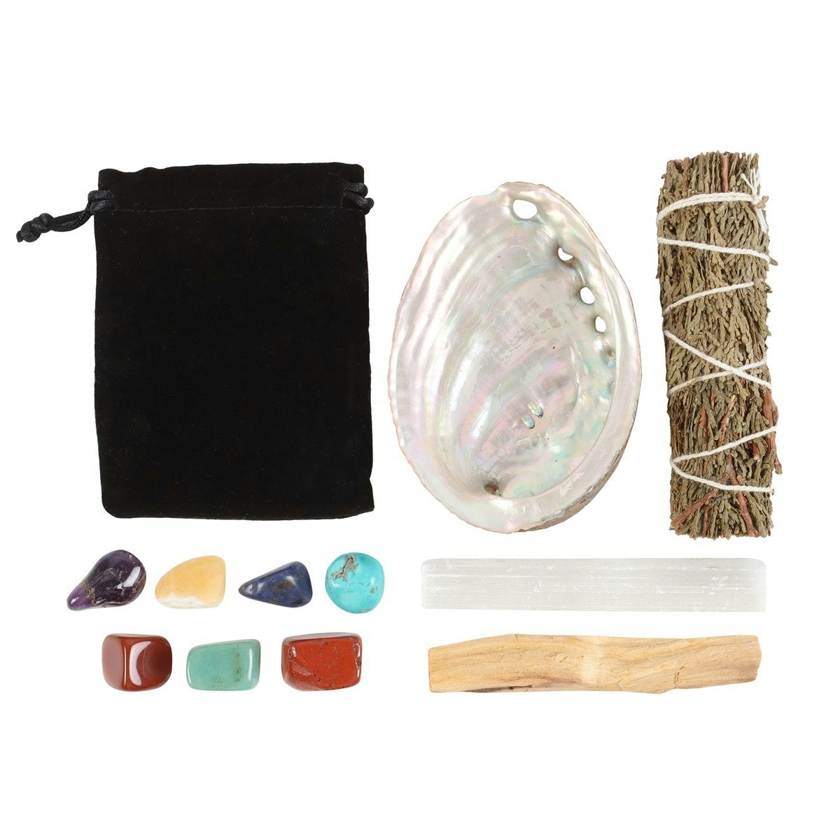 Something Different Energy Smudge Crystal Set - Multicoloured - One Size