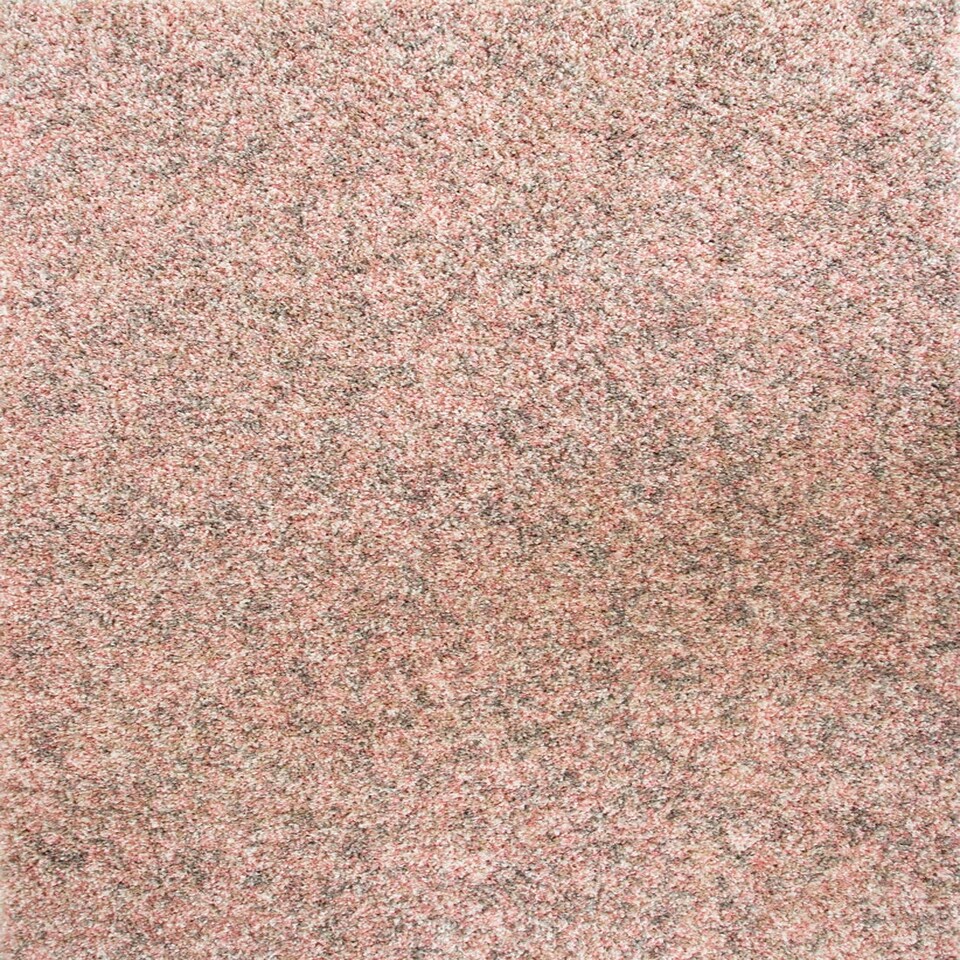 image 1 of KUKOON Blush Pink Grey Mottled Shaggy Living Room Area Rug 160cm x 230cm Pink