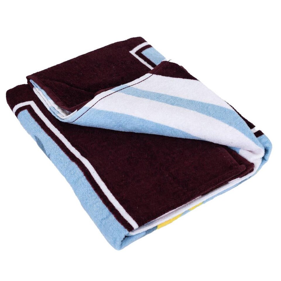 image 1 of Aston Villa FC Pulse Towel | Red | Claret/Sky Blue | One size | 1