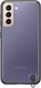 image 1 of Samsung Galaxy S21 Plus Clear Protective Cover Black Case EF-GG996CBEGWW