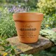 image 2 of Personalised Best Ever Terracotta Plant Pot