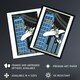 image 2 of Rendezvous on 968th Floor of a Skyscraper Jung Huge Wall Art Poster Print 24X32"