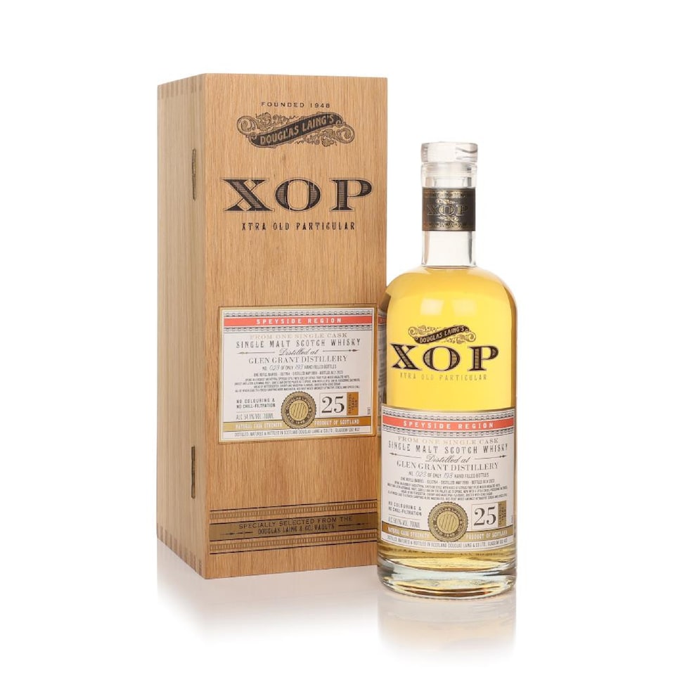 image 1 of Glen Grant - Xtra Old Particular Single Cask No. 17784 1998 25 year old Whisky | Multi | citrus fruit, mixed unsalted nuts, barley, autumnal fruit, butterscotch, cherry, marzipan, icing sugar, macerated red fruit, cereal, spices | 1