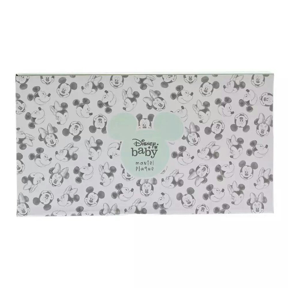 image 1 of Disney Minnie Hello Little Star Mantle Plaque Pink