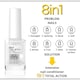 image 3 of Eveline Nail Therapy Total Action Concentrated Nail Conditioner with Silver Particles 8in1 Silver Shine 12ml