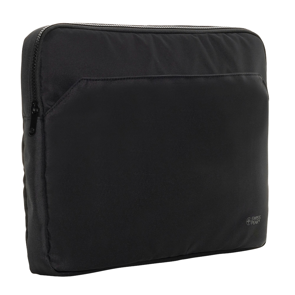 image 1 of Swiss Peak Aware Essential RPET Laptop Sleeve - Black - One Size | Black