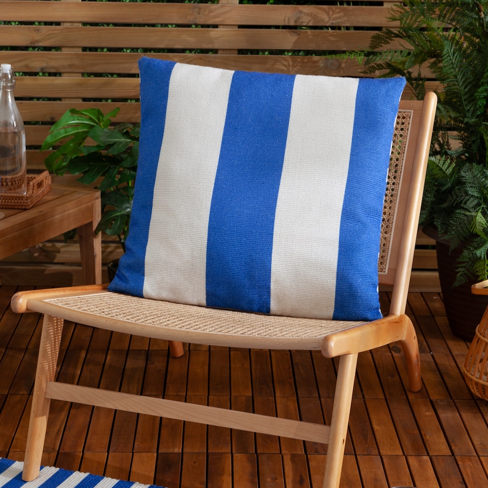 image 1 of Furn Deck Stripe Woven Outdoor Cushion