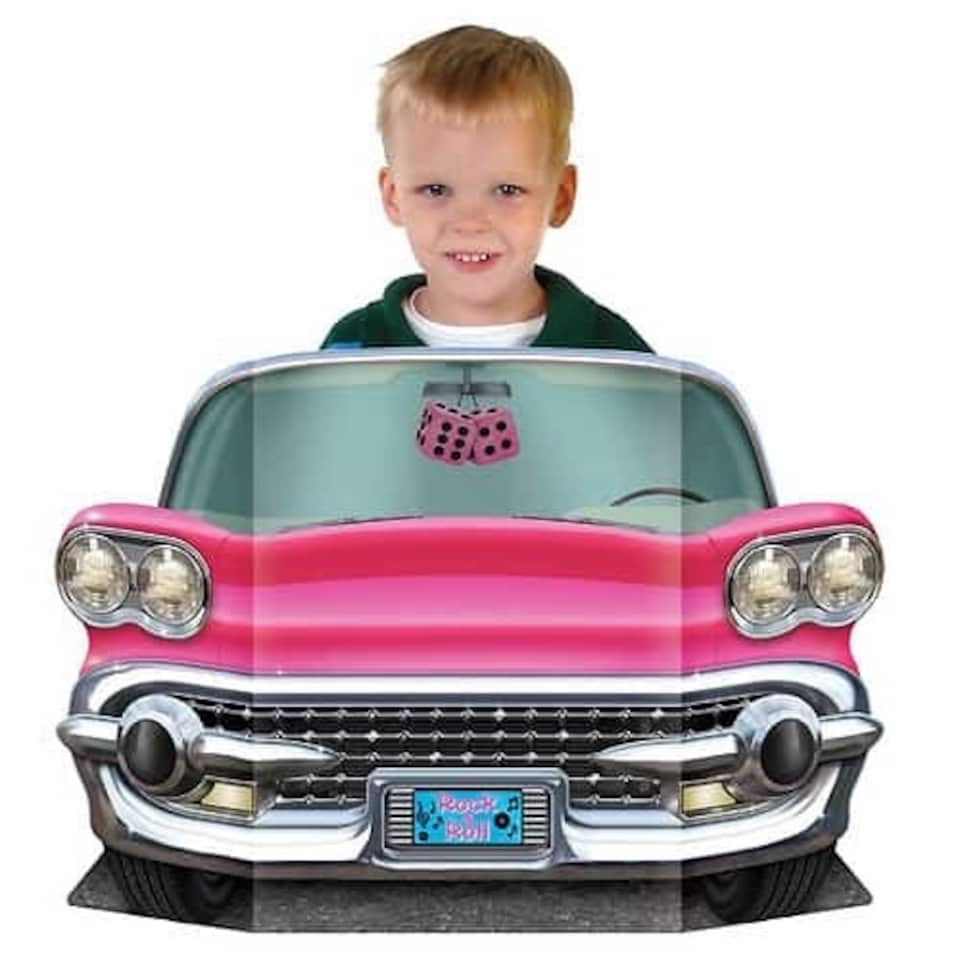 Pink Convertible Photo Prop - 64cm