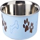 image 1 of Loving Pets Stainless Steel Bella Dog Bowl - Murano Blue - X-Large
