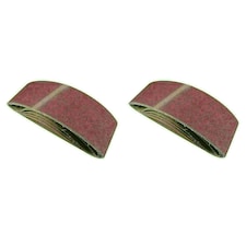 Belt Power Finger File Sander Abrasive Sanding Belts 533mm x 75mm 60 Grit 10 PK