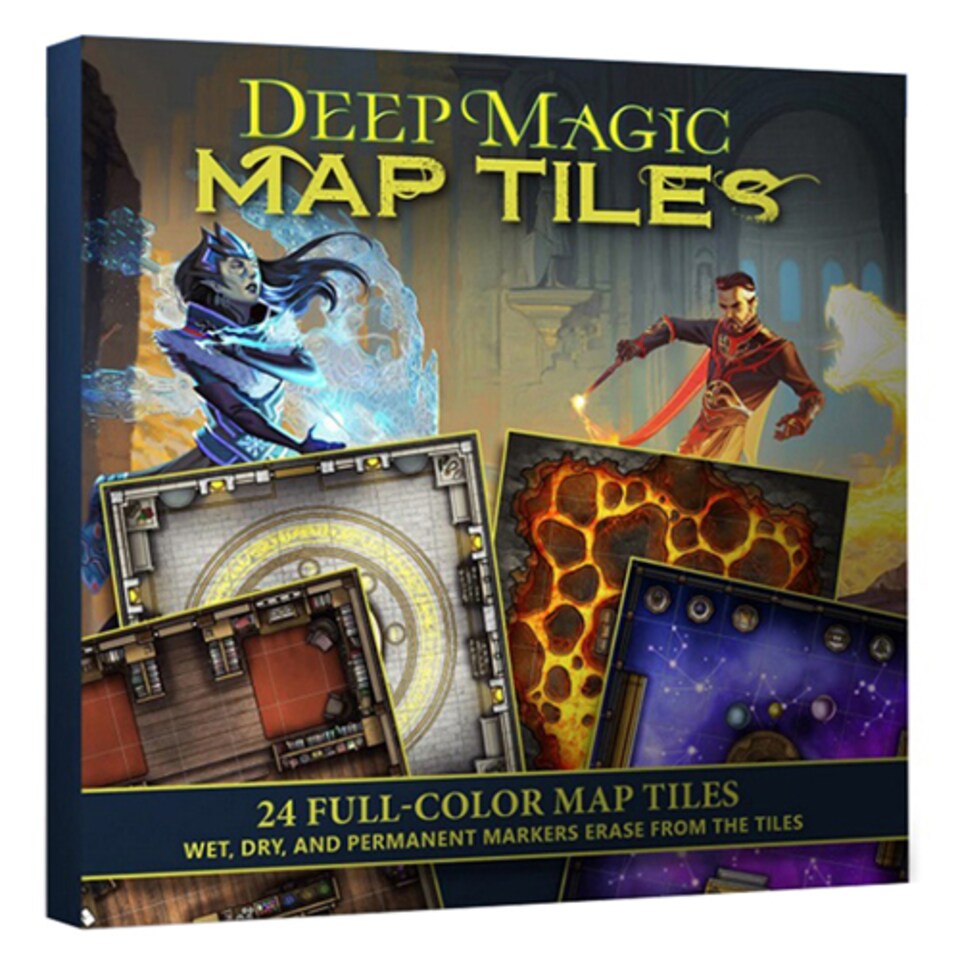 Deep Magic Map Tiles