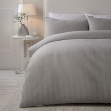 Serene Lindly Duvet Cover Set Silver