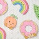 image 3 of Kids Sweetie Pies PVC Bath Mat Non Slip Strong Suction | Multi