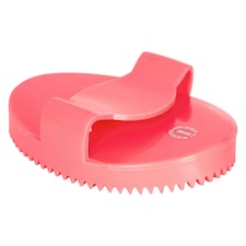 Imperial Riding Soft Horse Curry Comb - Neon Pink - One Size