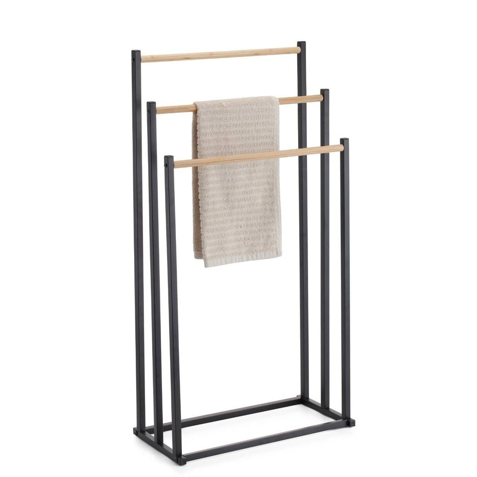 image 1 of 3 Tier Freestanding Towel Rack Bathroom Stand Holder