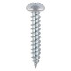image 1 of Timco - Twin-Threaded Woodscrews - PZ - Round - Zinc (Size 10 x 1 - 200 Pieces)