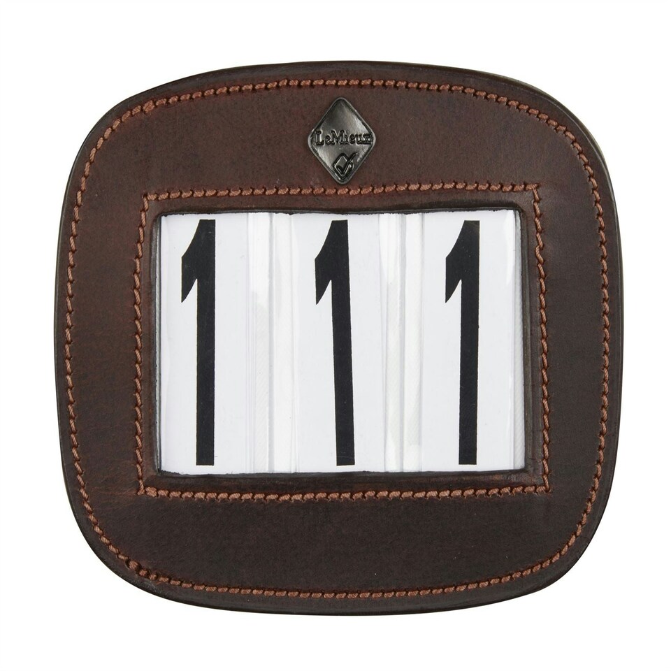 image 1 of LeMieux Saddle Number Holder Black | One Size