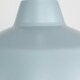 image 2 of ValueLights Retro Style Gloss Grey Metal Reflector Ceiling Pendant Light Shade