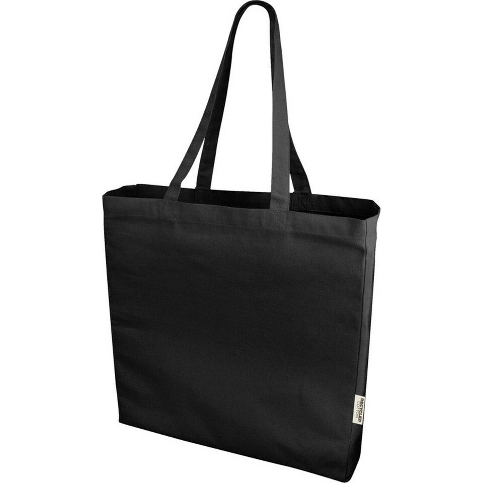 image 1 of Odessa Recycled Tote Bag - Solid Black - One Size Black