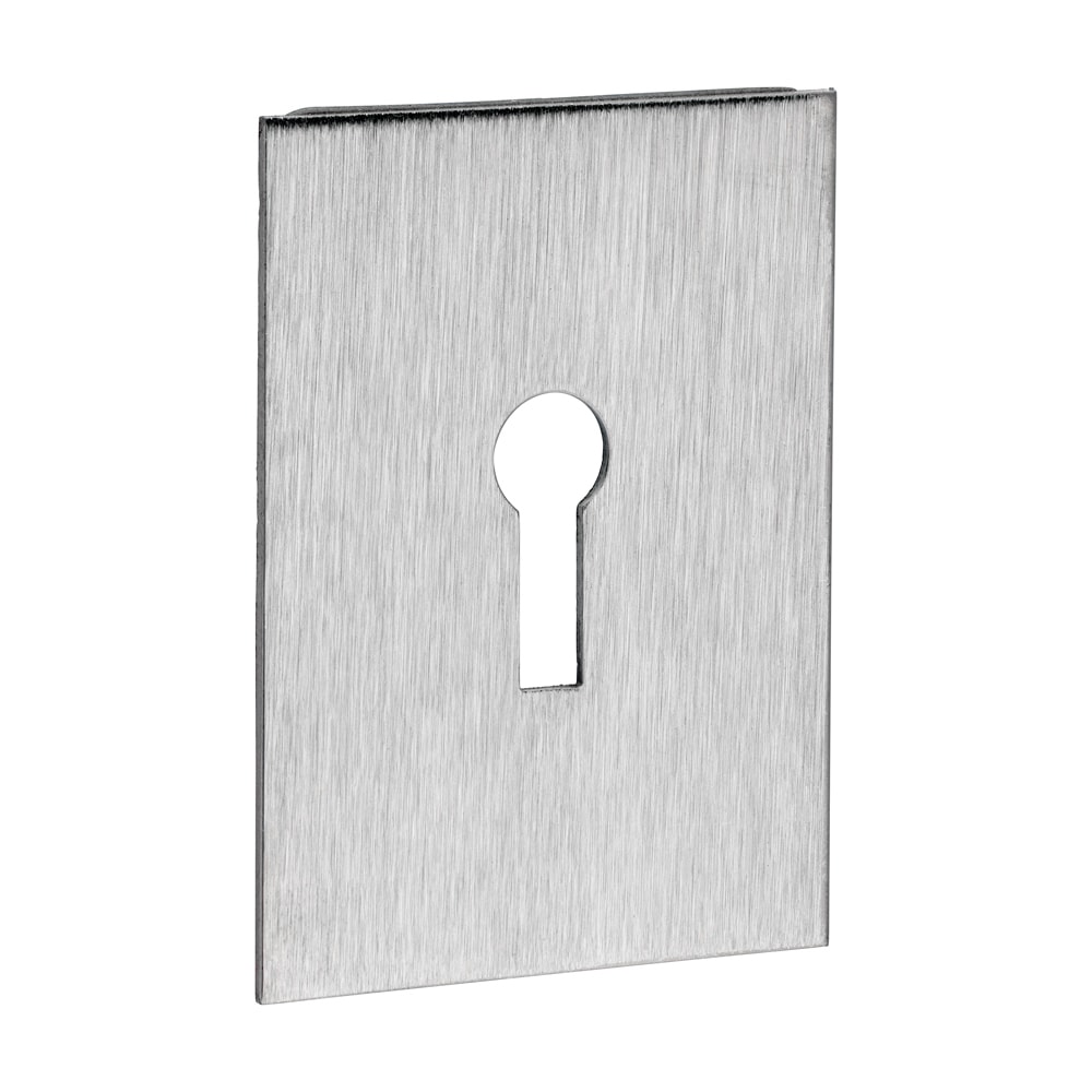 Timco Self-Adhesive Lock Escutcheon - Satin Stainless Steel