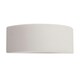 image 4 of ValueLights Pair of - Modern Curved Ceramic Uplighter Wall Wash Lamps In White Finish White