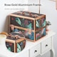image 2 of BTFY Jungle Print Make Up Case Cosmetic Organiser with Lock | Multi