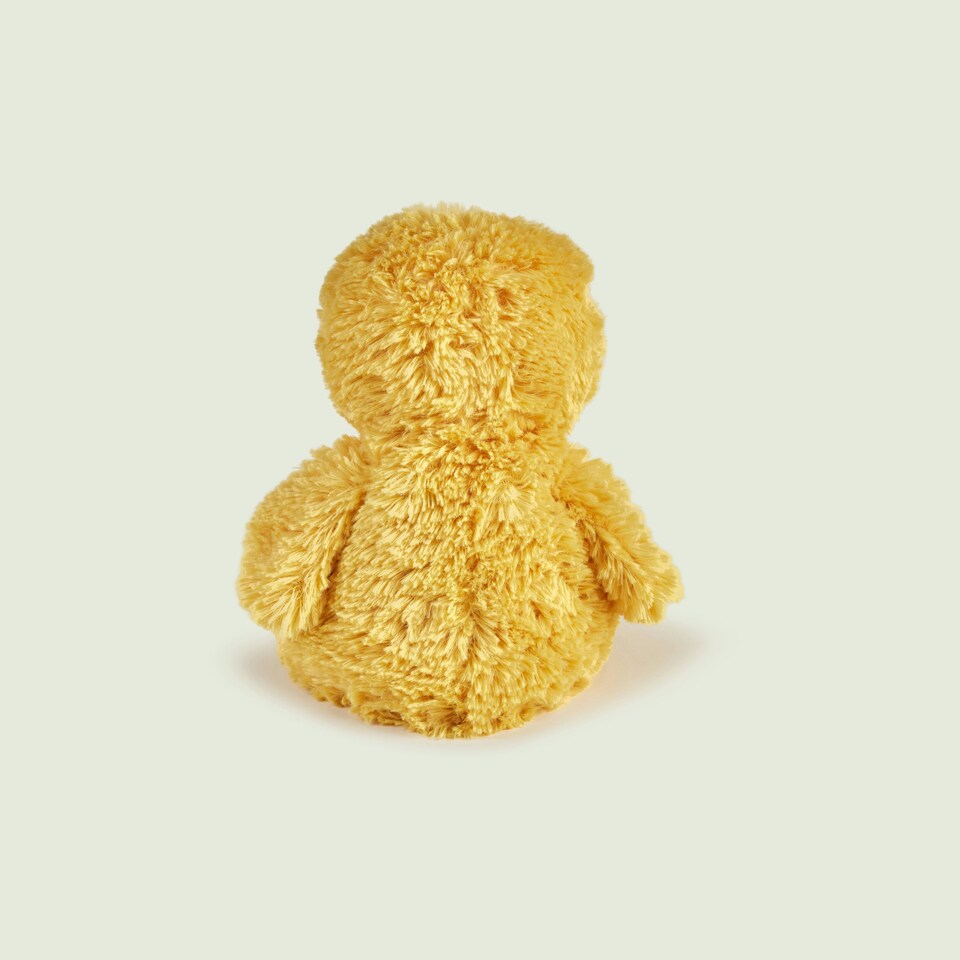 image 1 of Warmies Junior Plush Chick Microwaveable Weighted Teddy