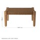 image 5 of Interiors by Premier Footrest for Comfortable Posture, Adjustable Footrest, Sofa Footrest for Office, Home, Vintage Footrest Stool