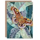 image 1 of Butterfly On Palm Leaf Tropical Exotic Woman Her Birthday Card