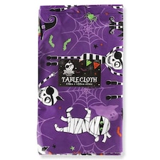 Bonez Halloween Tablecloth 178cm x 120cm