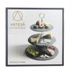 image 5 of Artesà Appetiser 3-Tier Slate Serving Stand