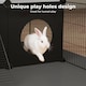 image 5 of Skylos Pet Pen 24 Panel Puppy Rabbit Kitten Playpen Indoor Enclosure Run Cage