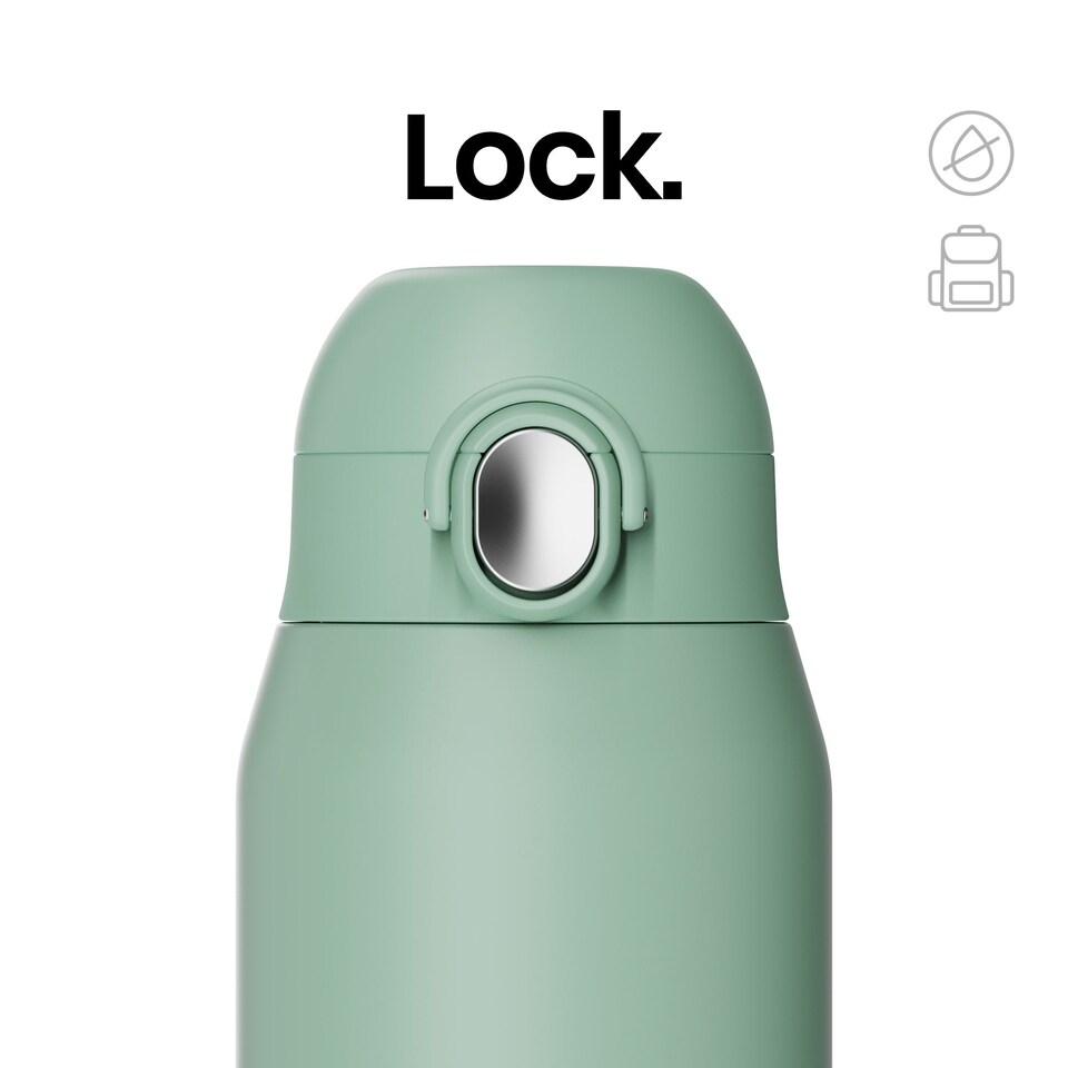 image 1 of ION8 REVIVE Insulated Steel Water Bottle, Dual Tone, 540ml / 18oz