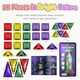 image 6 of Desire Deluxe Micro Magnetic Tiles Building Blocks Toy STEM Educational Travel Size Magnetics Blocks for Kids, Preschool Sensory Montessori Toddler Magnetic Toys for Boys & Girls 3 plus Years Old 28PCS Multicolour