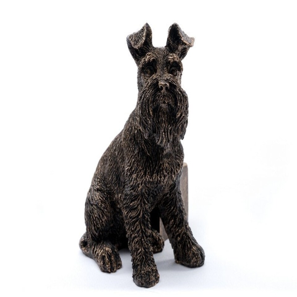 image 1 of Schnauzer Plant Pot Feet - Set of 3 - L7 x W8 x H1 cm | Grey
